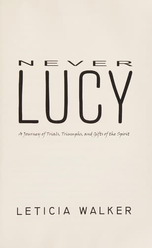 Cover of Never Lucy