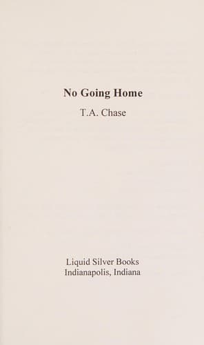 Cover of No going home