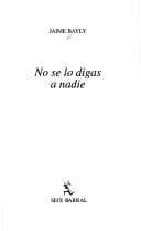 Cover of No se lo digas a nadie