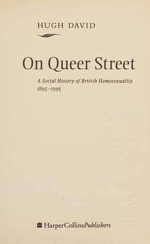 Cover of On queer street