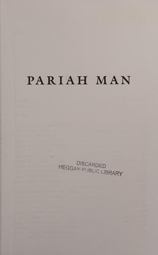 Cover of Pariah Man