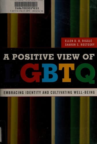Cover of Positive LGBTQ identities