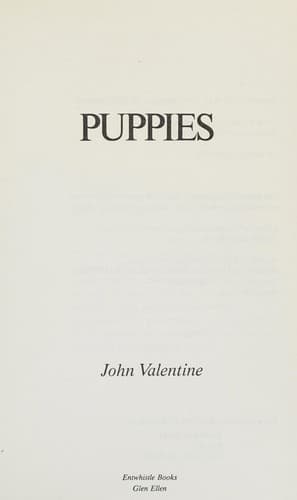 Cover of Puppies