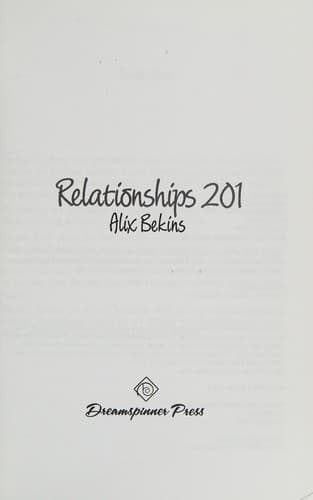 Cover of Relationships 201