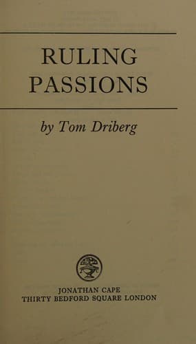 Cover of Ruling passions