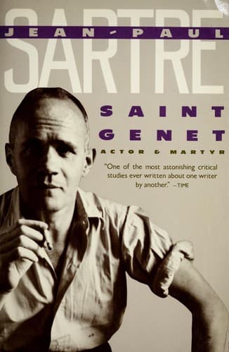 Cover of Saint Genet, actor & martyr