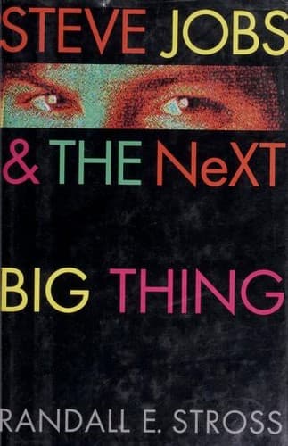 Cover of Steve Jobs and the NeXT big thing