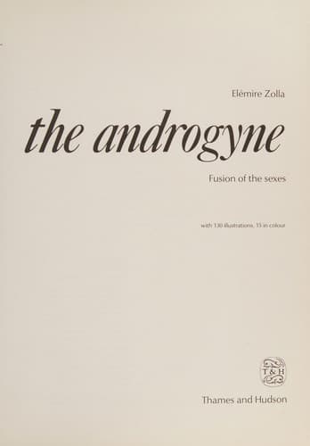 Cover of The androgyne