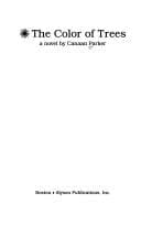 Cover of The color of trees