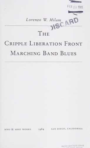 Cover of The cripple liberation front marching band blues