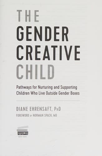 Cover of The gender creative child