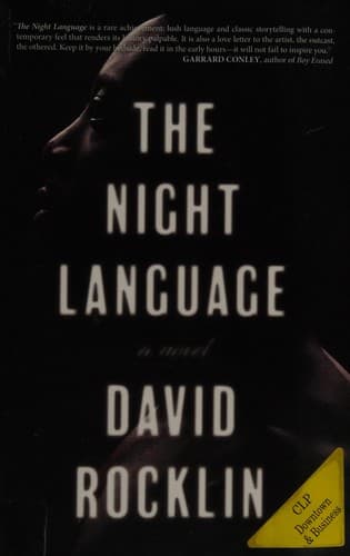 Cover of The night language