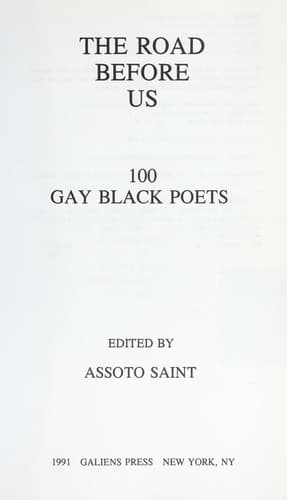 Cover of The Road before us