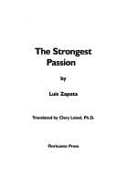 Cover of The Strongest Passion