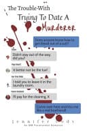 Cover of The Trouble with Trying to Date a Murderer