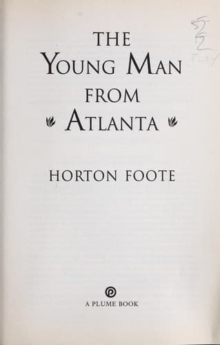 Cover of The young man from Atlanta