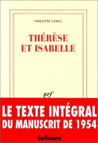 Cover of Therese et Isabelle