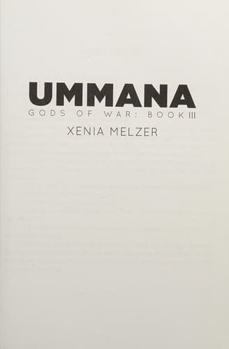Cover of Ummana