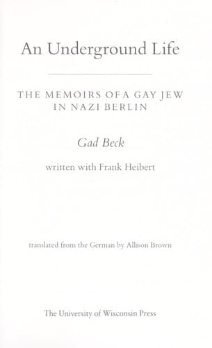 Cover of Und Gad ging zu David
