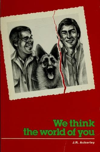 Cover of We think the world of you