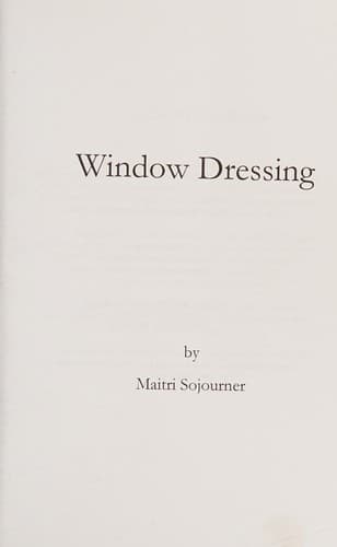Cover of Window dressing