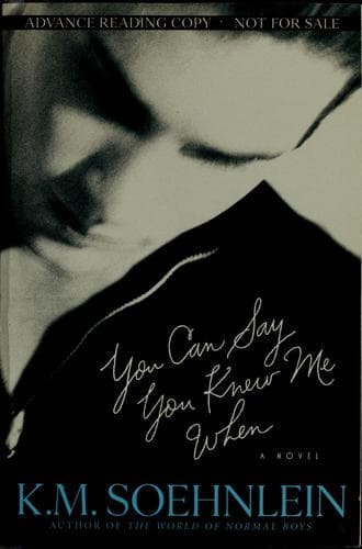 Cover of You Can Say You Knew Me When
